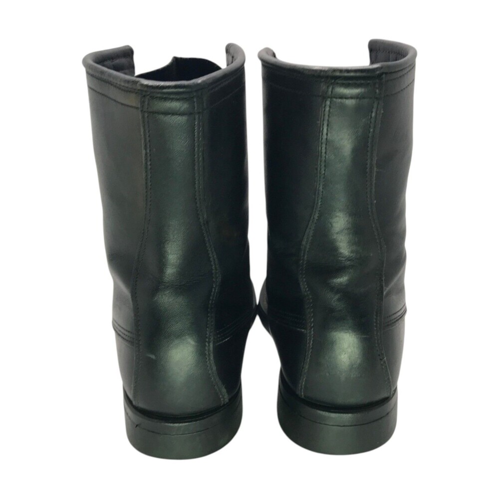 Wolverine World Wide 1992 Combat Boots Mens 5W Black Leather Steel Toe USA - Picture 7 of 15
